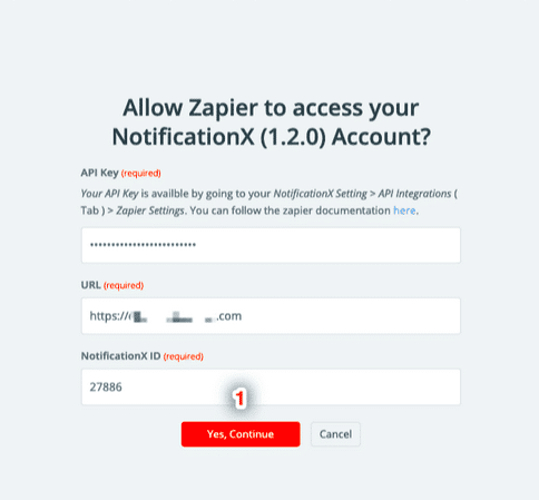 Zapier Notification Alert