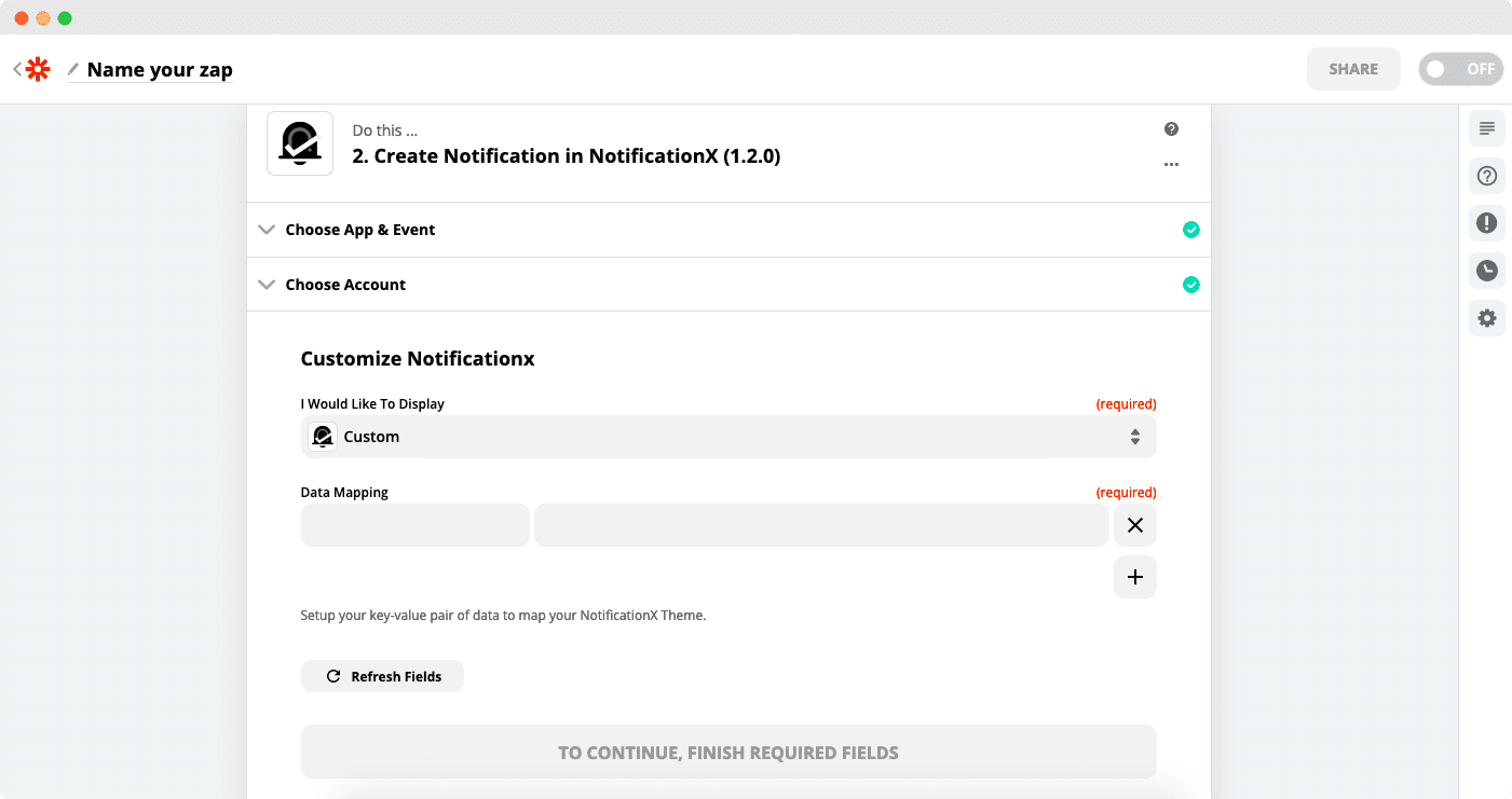 Zapier Notification Alert