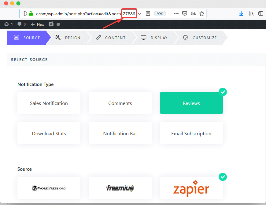 How to Show Zapier Notification Alert using NotificationX?