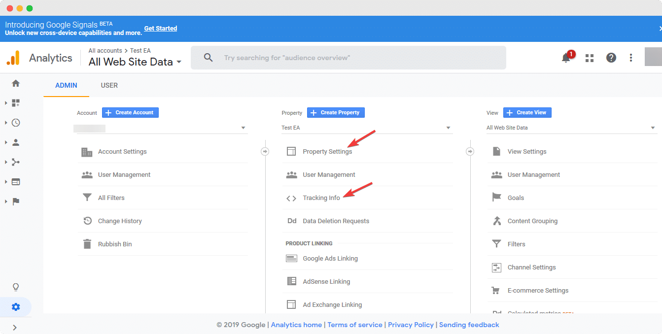 Google Analytics Visitor Count