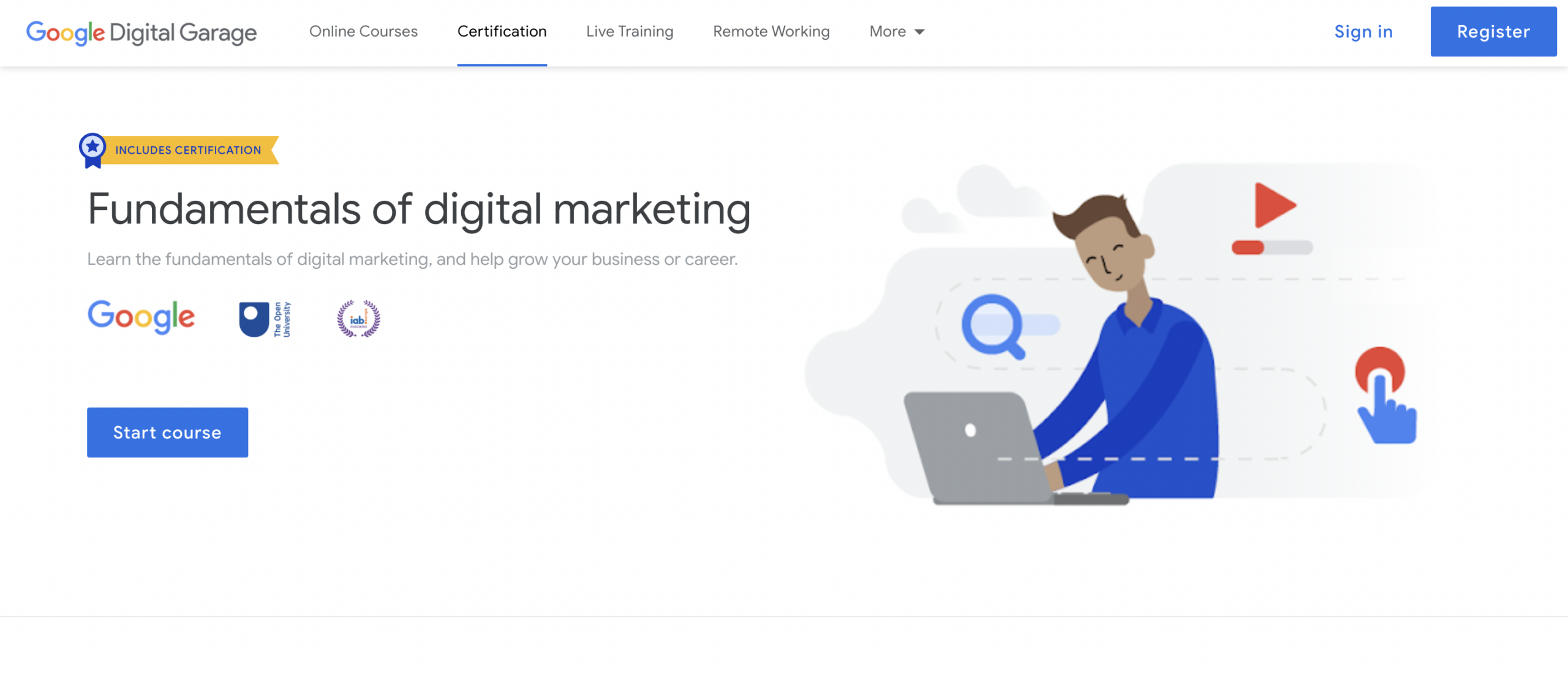 10 Digital Marketing Courses 