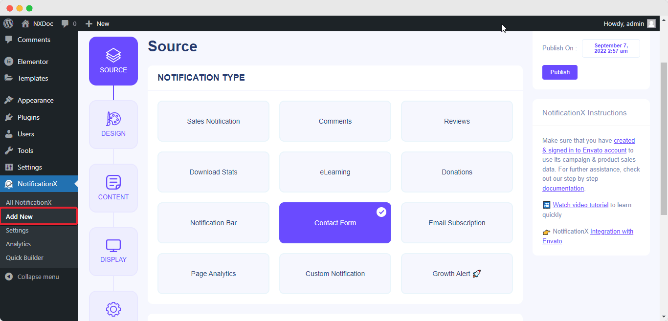 Elementor Form