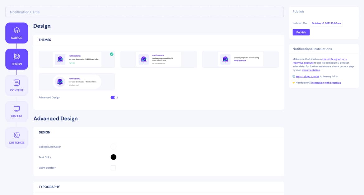 Freemius Integration